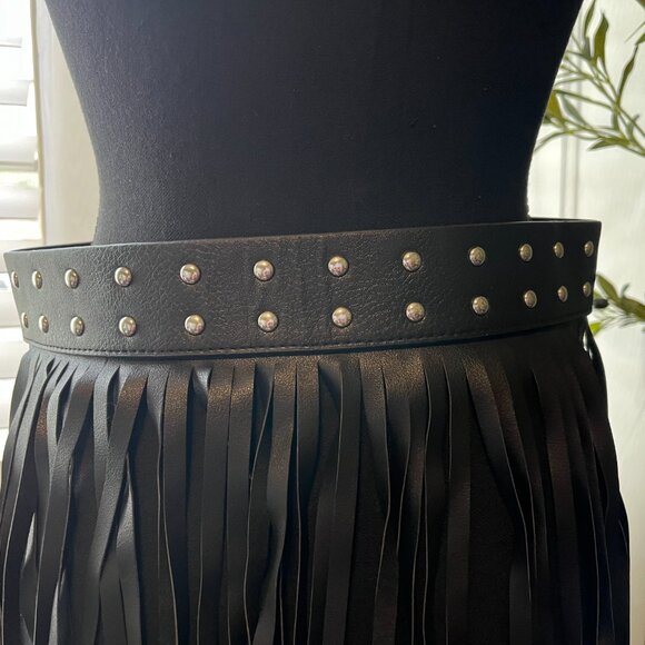 Claire's Metal Studded Fringe Belt (NEW) - Picture 4 of 4